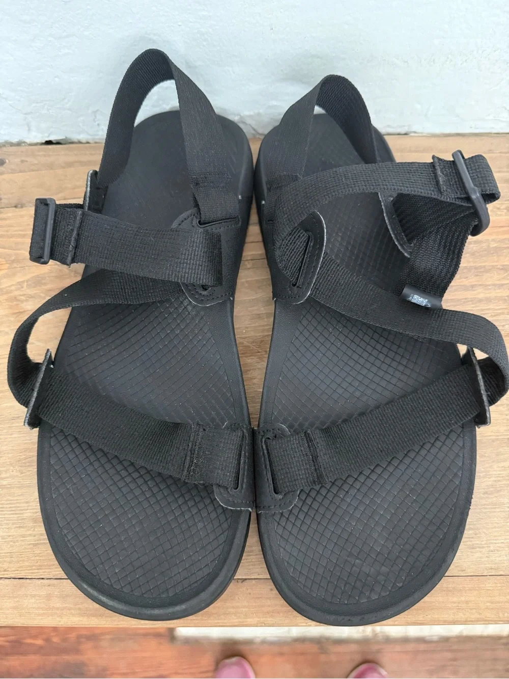 Chaco Men's Black Strapped Outdoor Sandals